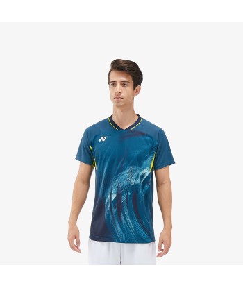 Yonex Men's Crew Neck Tournament Shirt 10568NSK (Night Sky) france