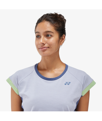 Yonex Women's Crew Neck Shirt 20770 (Mist Blue) basket pas cher