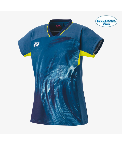 Yonex Women's Crew Neck Tournament Shirt 20769NSK (Night Sky) s'inspire de l'anatomie humaine