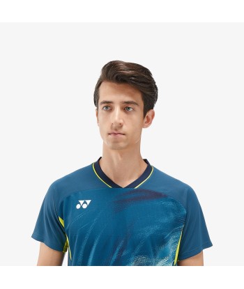 Yonex Men's Crew Neck Tournament Shirt 10568NSK (Night Sky) france