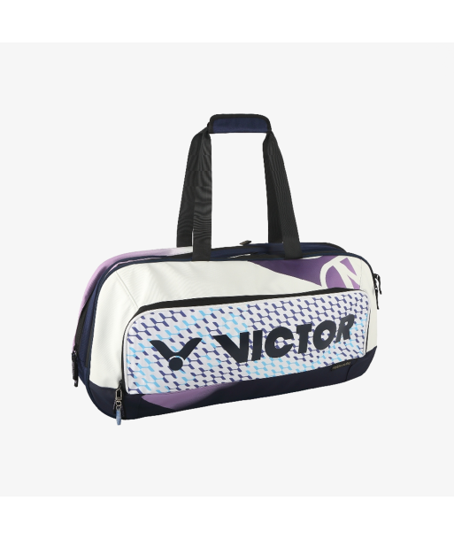 Victor Badminton Tennis Racket Bag BR9613 AJ (Bright White/Dark Purple) la colonne vertébrale