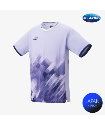 Yonex Men's Game Shirts 10581 (Mist Purple) rembourrage situé sous