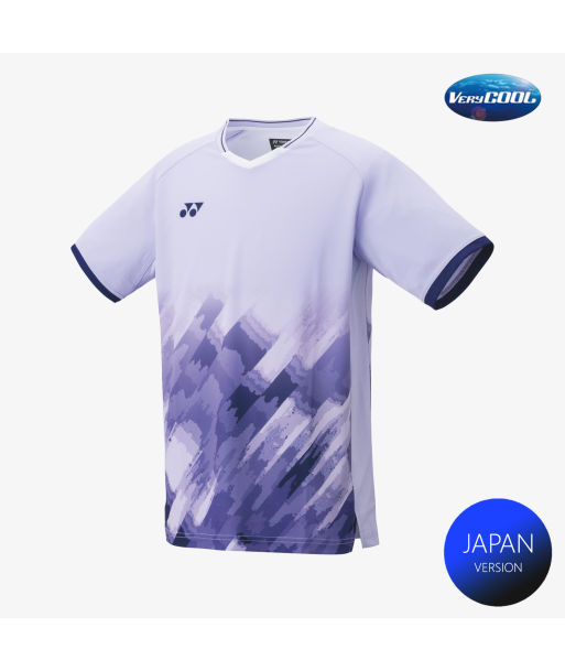 Yonex Men's Game Shirts 10581 (Mist Purple) rembourrage situé sous