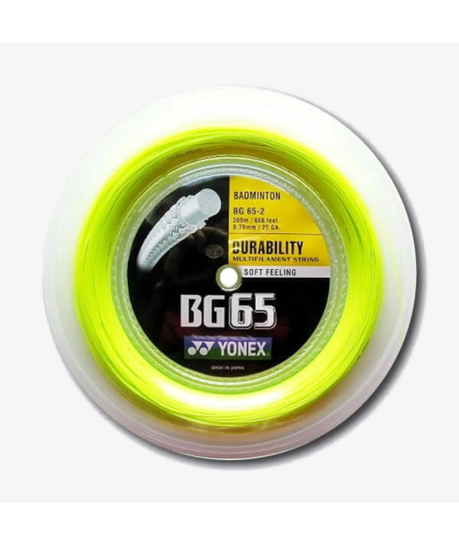 Yonex BG 65 200m Badminton String (Yellow) store