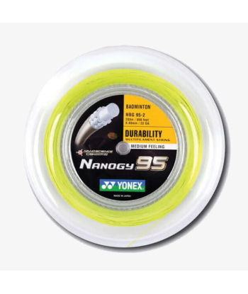 Yonex Nanogy 95 200m Badminton String (Flash Yellow) Découvrez la collection